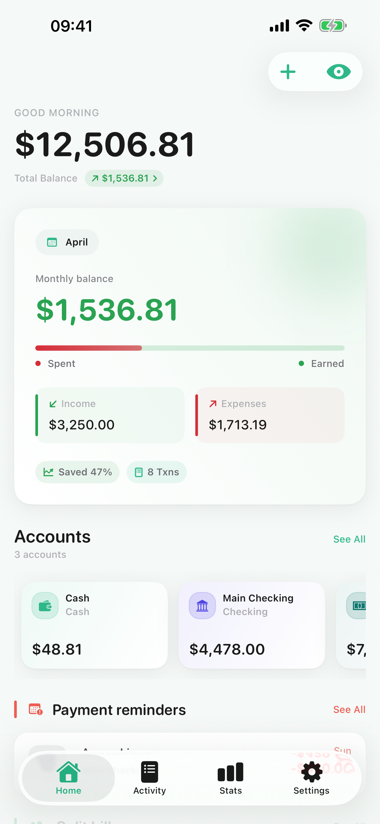 Pockpit app screenshot